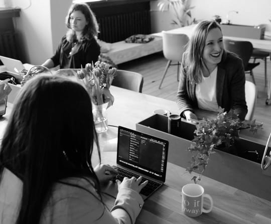 Team working together